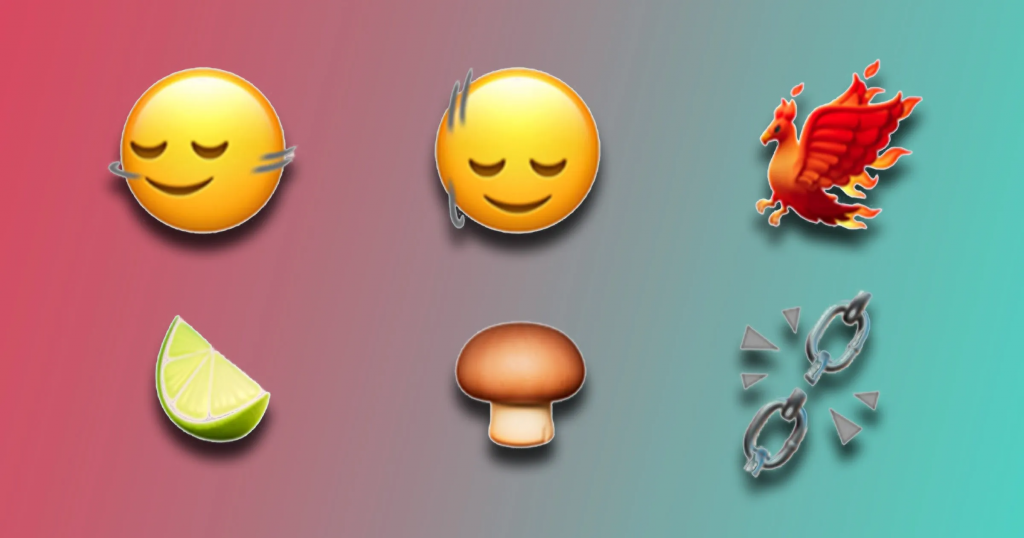 weird emojis 2024